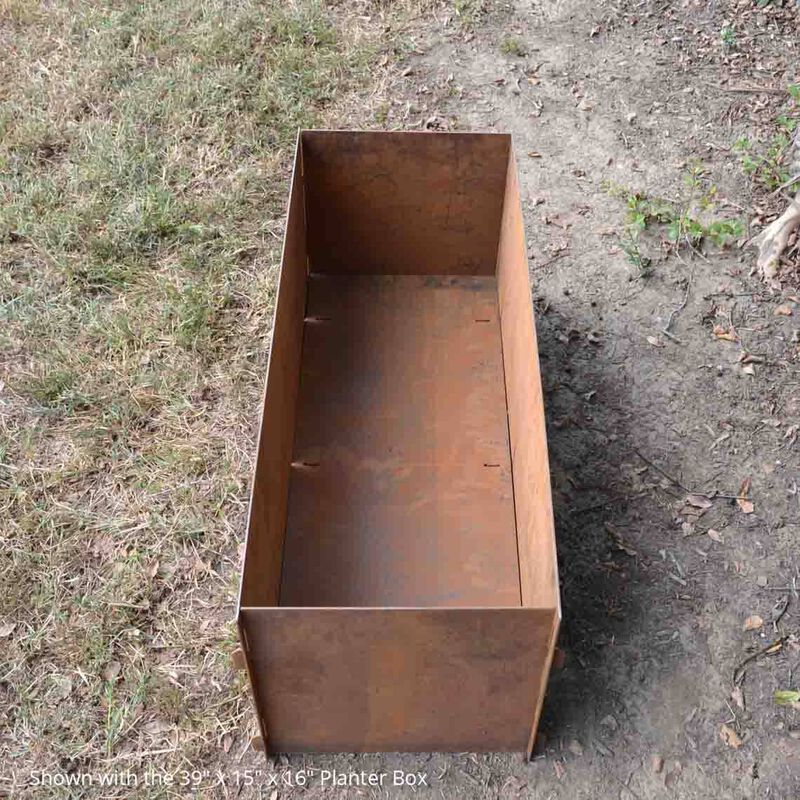 Corten Steel Planter Box
