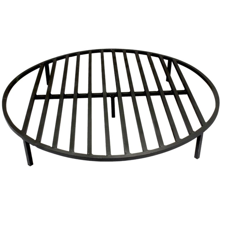36 Heavy Duty Round Fire Pit Grate, 36 Inch Round Grate For Outdoor Fire Pits