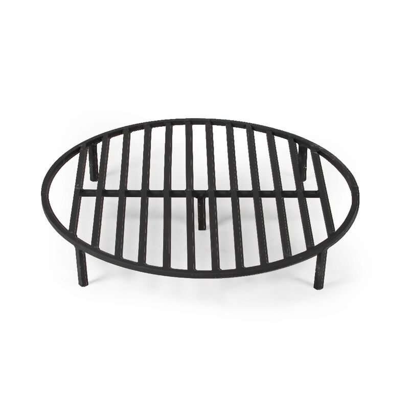 Round Fire Pit Grate Heavy Duty 1 2in, Round Fire Pit Wood Grate