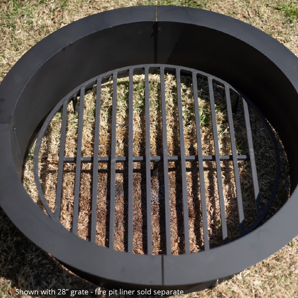 36 Heavy Duty Round Fire Pit Grate, 36 Inch Round Fire Pit Grate