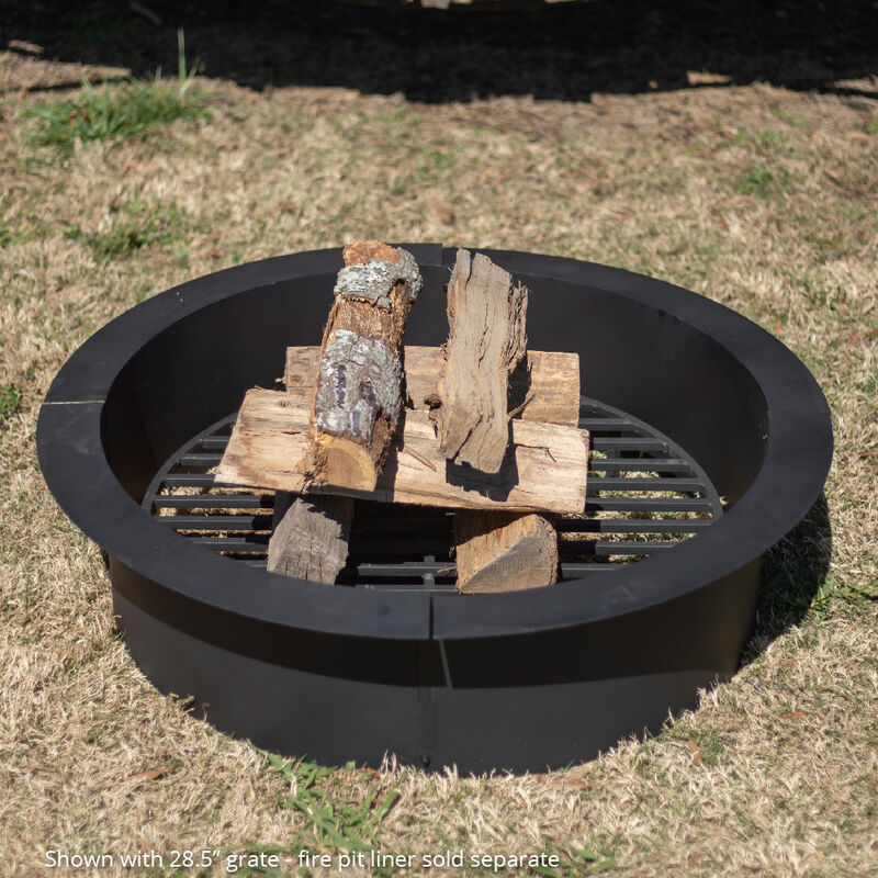 Round 30 Fire Pit Grate Heavy Duty 1, Necessories Fire Pit Cover
