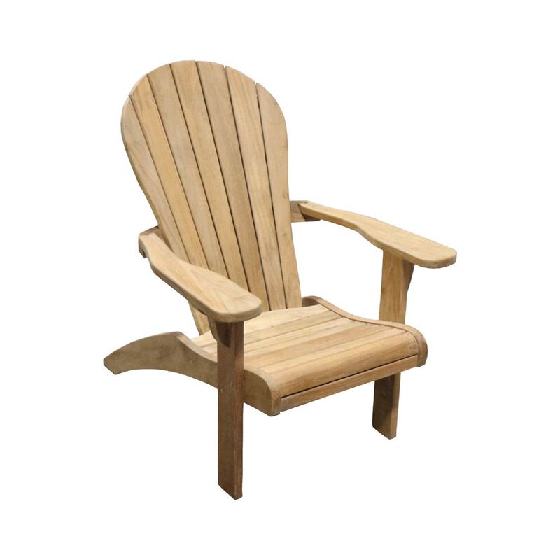 Adirondack Chair Grade A Teak, Grade A Teak Outdoor Furniture