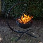 Perfect for outdoor cooking, such as open-flame roasting or dutch oven style baking