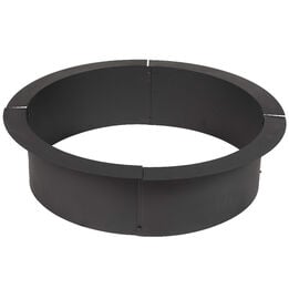 38 Steel Fire Pit Ring Liner Diy, Metal Ring Insert For Fire Pit