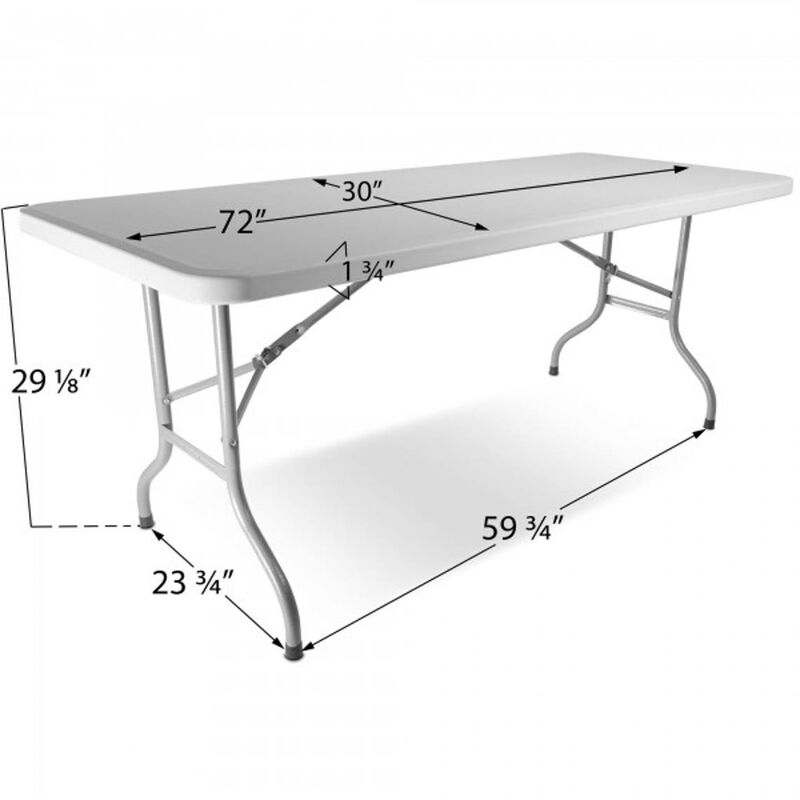 Set of 10 - 6 FT Folding Tables