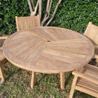 Grade A Teak 59" Round Dining Table