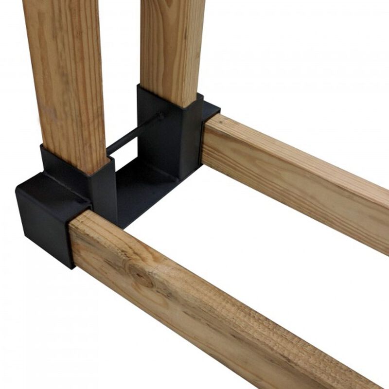 Steel Log Rack Bracket Kit| DIY