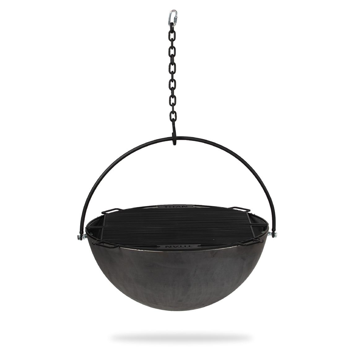 Get The 42 Cauldron Fire Pit Bowl With, Chain Fire Pit